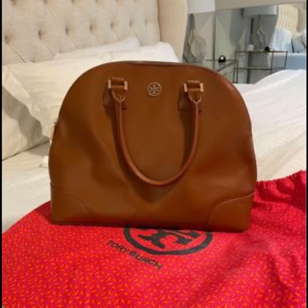 Tory Burch large Robinson dome satchel